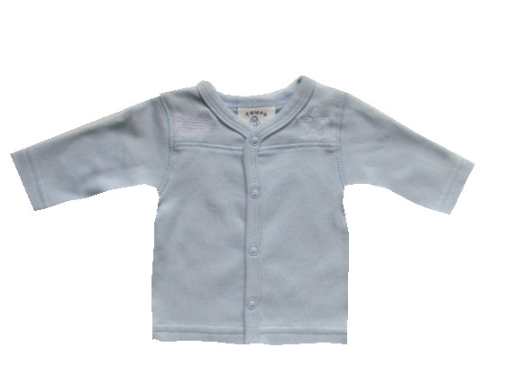 baby vest-blauw