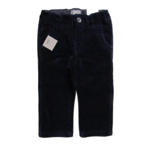 ido baby broek-velvet-blauw