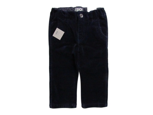 ido baby broek-velvet-blauw