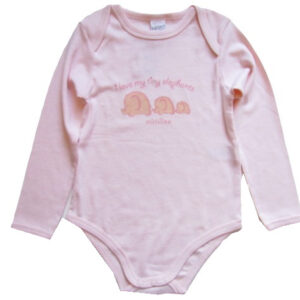 Mirtillo Baby Romper - Lange Mouwen - Roze - Maat 92