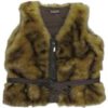 Claire Meisjes Bodywarmer - Bruin