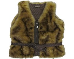Claire Meisjes Bodywarmer - Bruin