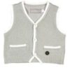 Boboli jongens gilet-gebreide-grijs