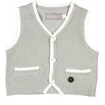 Boboli baby gilet - gebreide - grijs