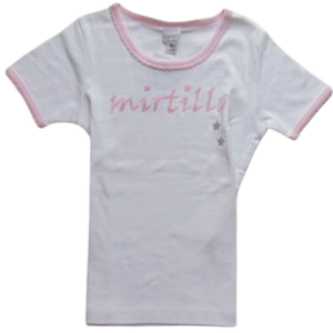 Mirtillo meisjes t-shirt - wit