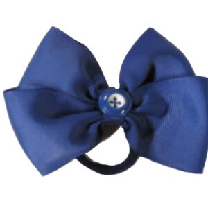 Babiné meisjes elastiek haarband- navy blue