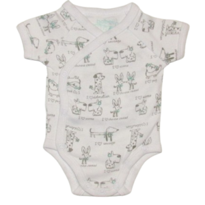 Boboli Overslag Romper - korte mouwen