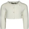 Boboli Baby Gebreide Feest Vest/Trui - wit met glitters