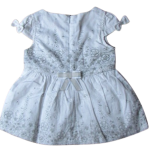 Alternative view of Boboli baby feest/doop/ braids meisjes jurk