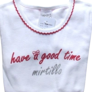 Mirtillo Meisjes t-shirt - wit
