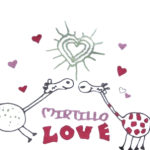 Alternative view of Mirtillo meisjes t-shirt -wit