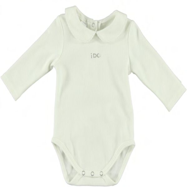 baby romper-cream