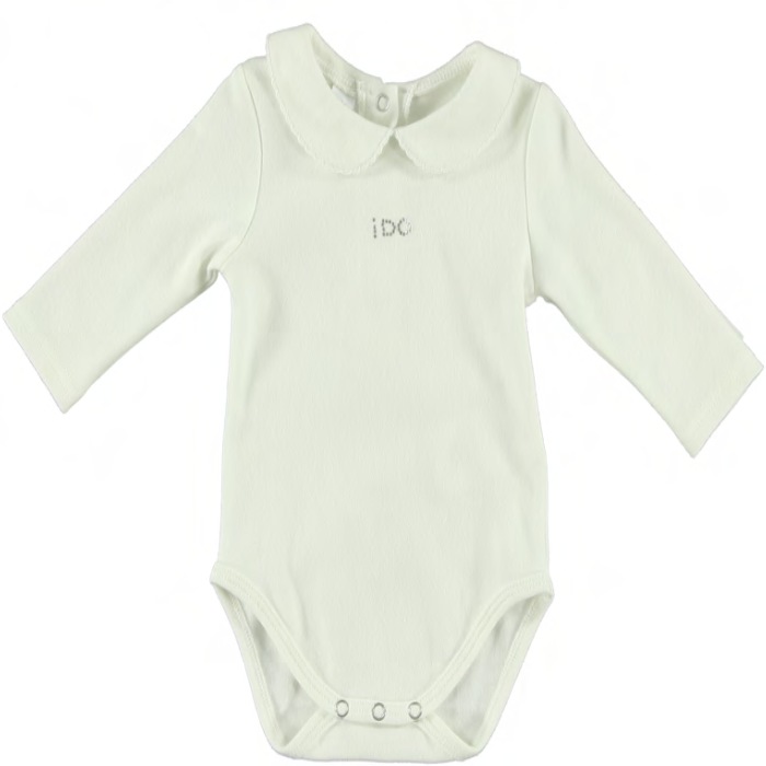 baby romper-cream