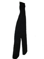 3pommes meisjes maillot - zwart met gliters.