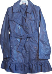 Donkerblauw meisjes tussen jas - iDO