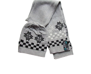 baby gebreide setje muts en sjaal-figureel.com