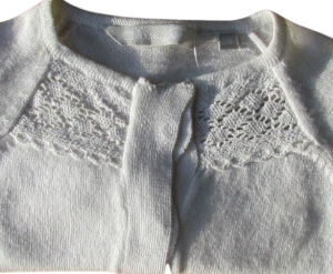 Alternative view of Losan meisjes gebreide Vestje - Wit