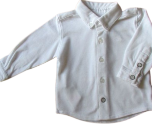 Boboli baby 2in1 baby doop overhemd-wit