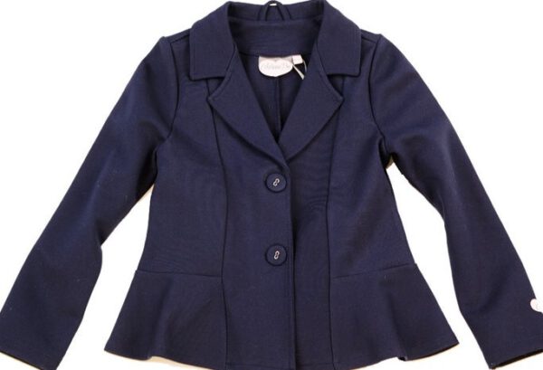Meisjes colbert- feest Colbert- donker blauw
