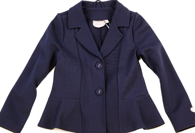 Meisjes colbert- feest Colbert- donker blauw