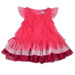 meiesjes feest jurk- roze