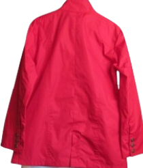 Unisex tussenjas parka-rood
