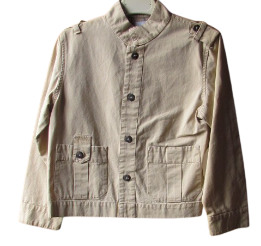 Jongens tussenjas- beige